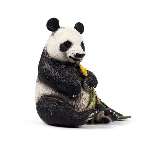 3Sets Assorted Color Plastic Panda Models Kids Educational Decor Toys