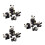 3Sets Assorted Color Plastic Panda Models Kids Educational Decor Toys 9