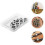16Pcs Metal Drill Bit Rings Silver Woodworking Depth Stop Collars 10