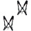 2Pcs Nylon Saxophone Harness Strap Black Adjustable Shoulder Support 3