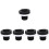 5Pcs Rubber Urinal Flange Seal Rings Black Leakproof Odor Control Home 6