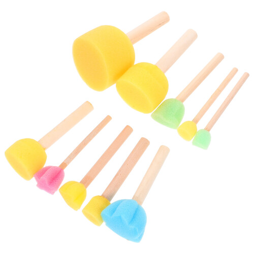 3Sets Creative Sponge Stamps Painting Tools for DIY Art Works 2