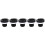 5Pcs Rubber Urinal Flange Seal Rings Black Leakproof Odor Control Home 10