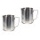 2Pcs Silver Melt Cup Accessories for DIY Lipstick Candle Making 4