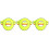 3Pcs Hardhat Sun Shade Green Fabric Visor with Neck Shade Adjustable 6