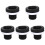 5Pcs Rubber Urinal Flange Seal Rings Black Leakproof Odor Control Home 3
