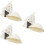 9Pcs Stylish Breathable Sauna Hats Thickened Felt Bathing Head Covers 9