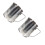 2Pcs Silver Melt Cup Accessories for DIY Lipstick Candle Making 8