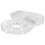 5Paren Siliconen Ruitenwisser Armgat Wit Set 1