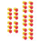 60Pcs Hair Styling Sponge Curlers Multi Color Soft Comfortable Rollers 4