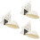 9Pcs Stylish Breathable Sauna Hats Thickened Felt Bathing Head Covers 8