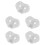 5Paren Siliconen Ruitenwisser Armgat Wit Set 8
