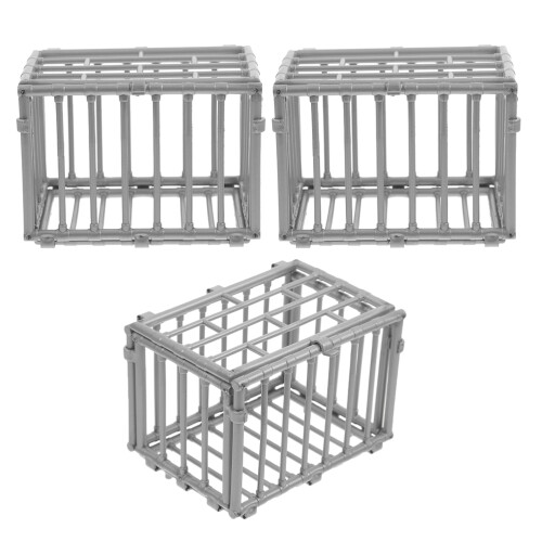 12St Mini Model DIY Plastic Voor Dieren Speelset 2