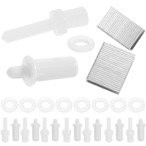 2Sets Rolluik Reparatiepins Wit Plastic Metaal &