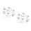 2St Intelligente Metaalpuzzel Set Breinspel Kinderen 8