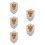 5Pcs Plastic Medieval Knight Shield Multi Cosplay Toy Prop 6