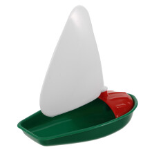 2Pcs Durable Floating Sailboat Toys for Kids Plastic Play