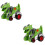 2Pcs Transforming Dinosaur Car Toy for Kids Inertial Pull Back 6