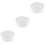 3Pcs Practical Glass Nail Dish Cups for Acrylic Nail Art Tools Storage 7