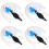 4Ensembles Siphon Main Essence Avec Tuyau PVC Transparent Auto 5
