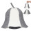 10Pcs Comfortable Thickened Felt Sauna Hats for Home Sauna Bathing Use 1
