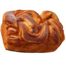 2Pcs Chocolate Caramel Bread Model PU Fake Bread Display Props