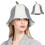 10Pcs Comfortable Thickened Felt Sauna Hats for Home Sauna Bathing Use 8