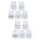 10Pcs Glass Yogurt Jars White Smooth Surface Dessert Cups for Pudding 5