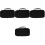 4Pcs Large-Capacity Mic Storage Pouches with Handle and Zipper Closure 3