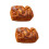 2Pcs Chocolate Caramel Bread Model PU Fake Bread Display Props 6