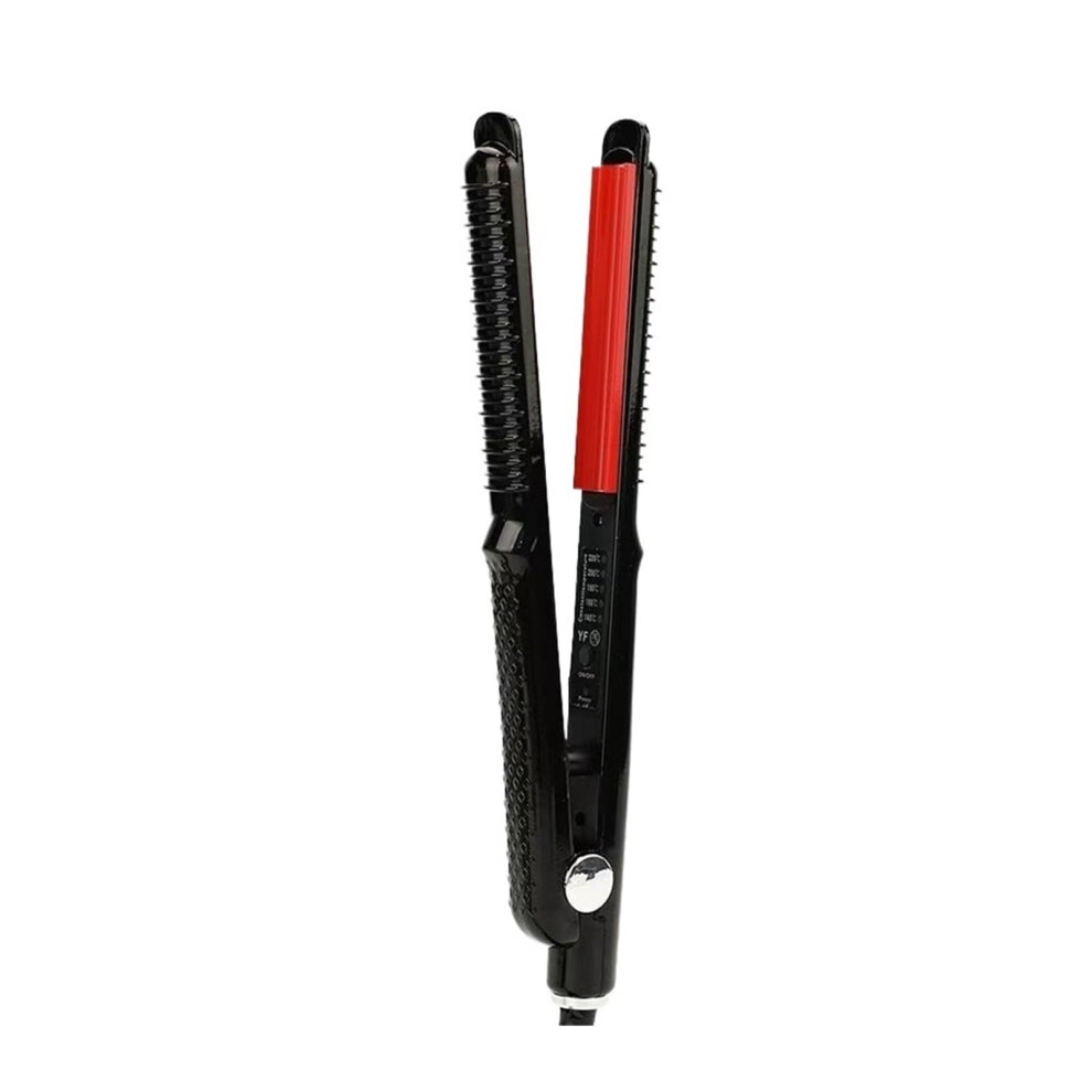 Hair Straightener and Curler with Tourmaline Ceramic, Fast Heating Dual Mode Styling Tool
