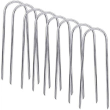 Trampoline Stakes, Heavy Duty Safety Ground Anchor, Galvanized Steel Wind Stakes