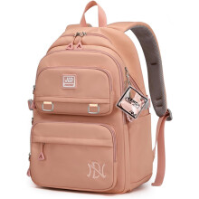 Backpack Large-Capacity Middle Elementary School Casual Bookbag Outdoor Travel bag Solid Color Daypack