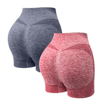 Completo sportivo da donna in 2 pezzi: pantaloni da yoga a vita alta, traspiranti e ad asciugatura rapida, e pantaloncini da fitness, comodi per gli