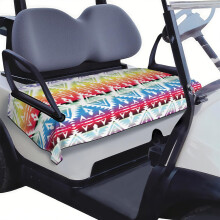 Snadno instalovatelný potah sedadla golfového vozíku 51" x 31", deka z mikrovlákna bez nářadí pro sedadla EZGO, Club Car, Yamaha