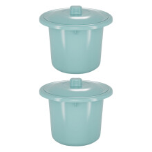 Portable Emergency Toilet Chamber Pot for Car Travel and Camping (2pcs)