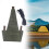 MAGIDEAL Τρίποδο Ύφασμα για Καρέκλα Camping για Backpacking Πεζοπορία Ορειβασία Σκούρο 7