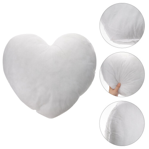 White Heart Hugging Pillow | PP Cotton & Polyester | 2