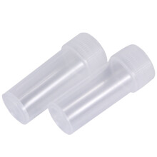 HEMOTON 50 Pcs Embroidery Needles with Transparent Pill Bottle Container for Sewing and Craft Storage