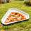 White Triangular Plastic Food Tray 40x29.6cm 5
