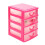 Clearance! 4-Tier Storage Box Durable Plastic Mini Desktop Drawer Sundries Case Small Objects 1