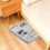 Under Bed Shoe Organizer Clear Lid Foldable Fabric12Pairs 6