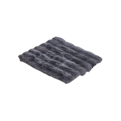 Bürostuhlkissen, schwarz, Plüsch-Polyester, 40 x 40 cm, 1 Stück 1