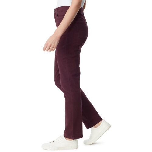 Calça jeans reta Amanda de cintura alta para mulheres e tamanhos plus size, comprimento regular de 30 polegadas (76 cm), comprimento da perna curto 2