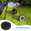 Roues de barbecue robustes de rechange (2 pièces) 3