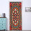 Mandala-Duschvorhang, indisches Boho-Blumenmuster, 91 x 183 cm 1