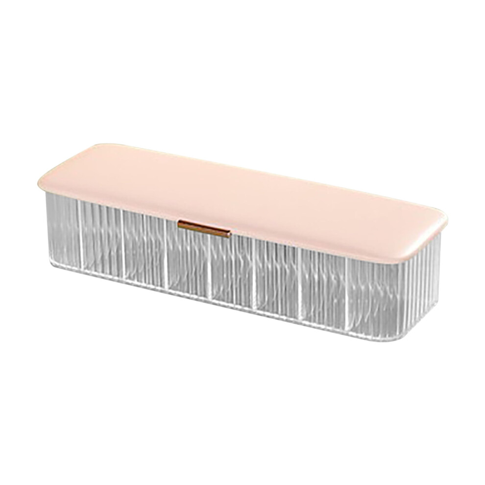 Plastic Cable Organizer Box With Lid & 8 Compartments Â Large Cord Management Case For Home/Office Desk, Drawer, Phone Charger, Wires 9314556353826
