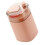 Pink Plastic Pop Up Toothpick Holder 8.3x5.5cm 8