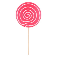 6Pcs Rosy Kids Lollipop Toys Simulation Photo Decorations