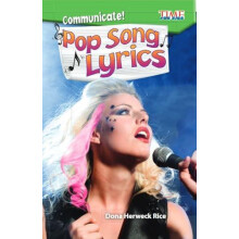 Communicate Pop Song Lyrics by Dona Herweck Rice Paperback Book